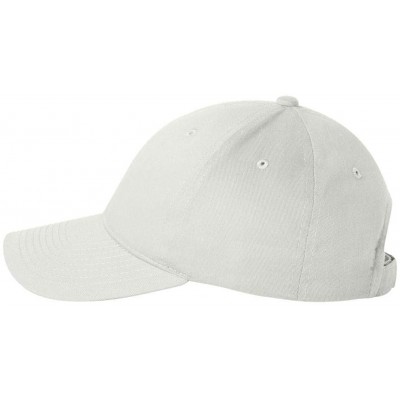 Baseball Caps VC900 - Poly/Cotton Twill Cap - White - C4118D1BJPZ $6.81