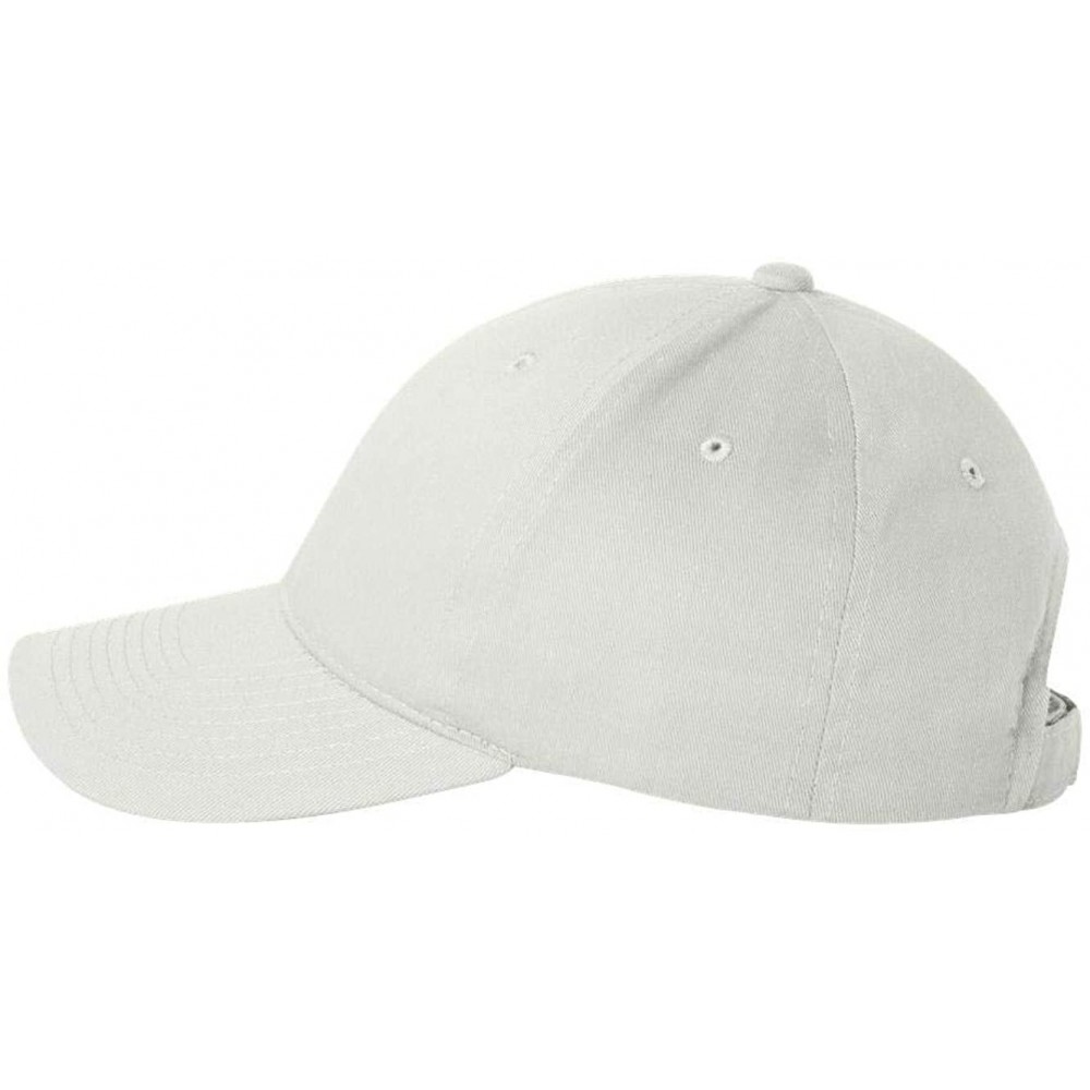 Baseball Caps VC900 - Poly/Cotton Twill Cap - White - C4118D1BJPZ $6.81