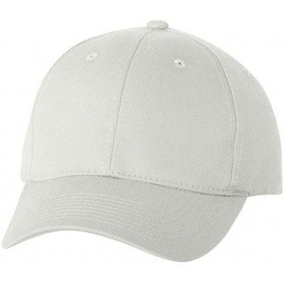 Baseball Caps VC900 - Poly/Cotton Twill Cap - White - C4118D1BJPZ $6.81