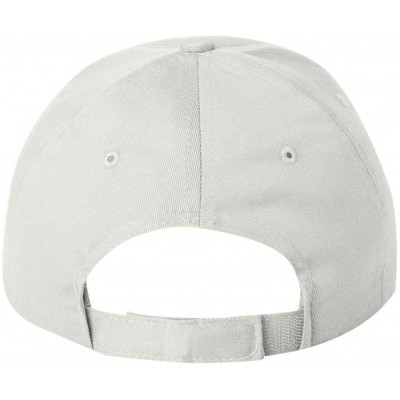 Baseball Caps VC900 - Poly/Cotton Twill Cap - White - C4118D1BJPZ $6.81