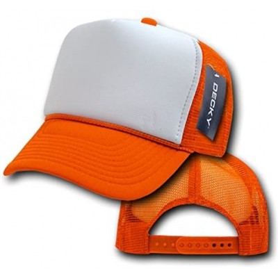 Baseball Caps Men's Trucker - Orange - C61199QF1ED $7.78