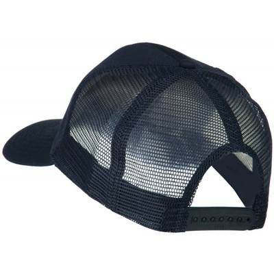 Baseball Caps US Navy Veteran Military Patch Mesh Back Cap - Navy - C411MJ3QZTX $26.42