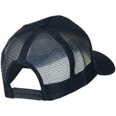 Baseball Caps US Navy Veteran Military Patch Mesh Back Cap - Navy - C411MJ3QZTX $26.42