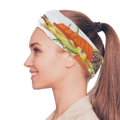 Headbands Fabulous Thanksgiving Card Face Mask UV Sun Mask Dust Wind Neck Gaiter Magic Bandana - as color 1 - C0197S29UU4 $16.33