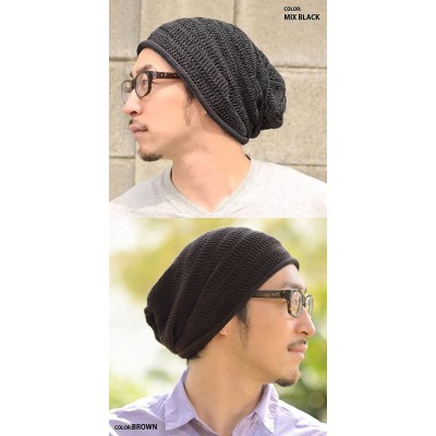 Skullies & Beanies Mens Summer Sports Knit Beanie - Womens Slouchy Sweat Absorbing Hat - Gray - CR119O7J3TV $27.41