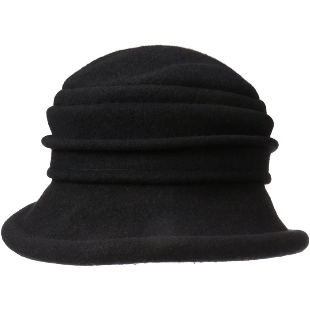 Berets Women's Lauren Brim Hat- Black- One Size - CQ11GC87F9F $44.71