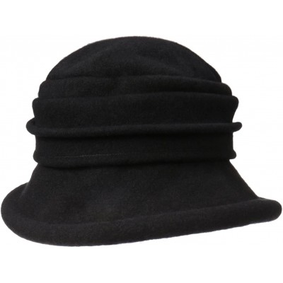 Berets Women's Lauren Brim Hat- Black- One Size - CQ11GC87F9F $44.71