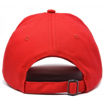 Baseball Caps Anchor Hat Sailing Baseball Cap Women Beach Gift Boating Yacht - Red - CC18WHYY2IH $14.75