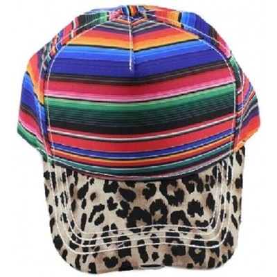 Baseball Caps Aztec Serape Baseball Cap Womens Ladies Hat - Cheetah Leopard - CN195KLTR4C $17.18