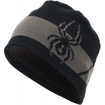 Skullies & Beanies Mens Men's Shelby Hat - Black/Polar - CB188ALG8H6 $49.26