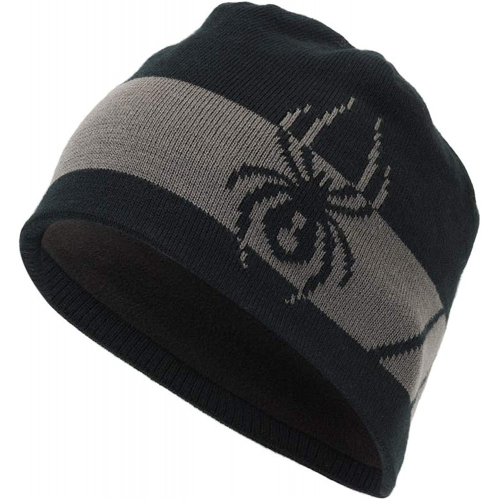 Skullies & Beanies Mens Men's Shelby Hat - Black/Polar - CB188ALG8H6 $49.26