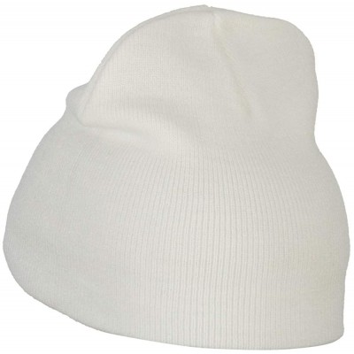 Skullies & Beanies German Shepard Dog Embroidered Knitted Short Beanie - White - C518KHRZ9S3 $18.37