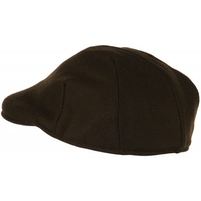 Newsboy Caps Glasgow Wool Melton Pub Ivy - Brown - CT11P5HZ1N1 $18.53