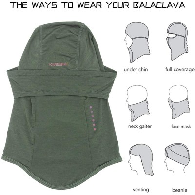 Balaclavas Balaclava Face Mask Multifunction UV Protection UPF50++- Neck Gaiter-Bandana-Headwear-Advanced Fabric - C518SYOSD2...