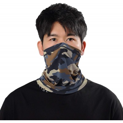 Balaclavas Camouflage Bandana/Summer Neck Gaiter/Face Mask Scarf/Cycling Face Shield - Ax-k-08 - CD1993N7K70 $11.32