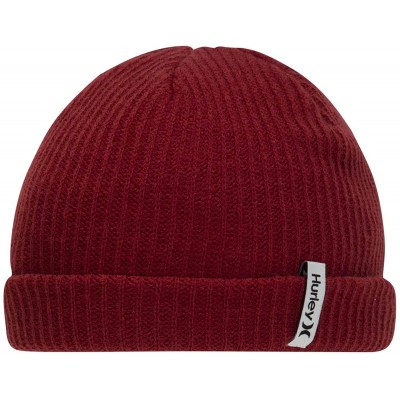 Skullies & Beanies Men's Staple One & Only Beanie - Team Red - CB18W9O37ET $18.71