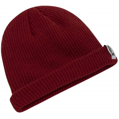 Skullies & Beanies Men's Staple One & Only Beanie - Team Red - CB18W9O37ET $18.71