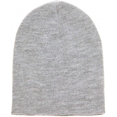 Skullies & Beanies Premium Flexfit Knit Beanie - Heather - CD127UHN4VT $9.09