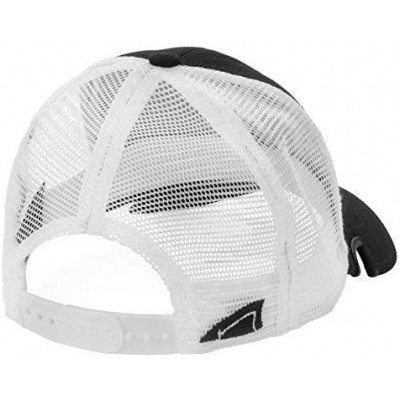 Baseball Caps Classic Snapback Black/White Hat - CH18DTHM4DI $30.94