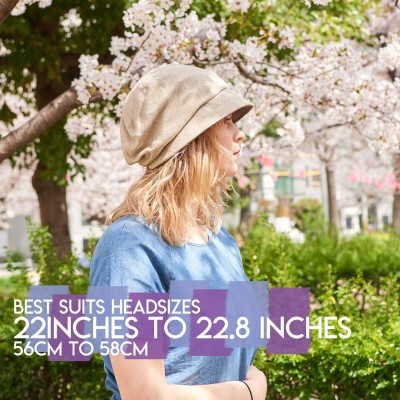 Sun Hats Casualbox - Womens Sun Hat Organic Cotton Reversible Japanese Design - Brown & Khaki - CJ11OIINW75 $18.44