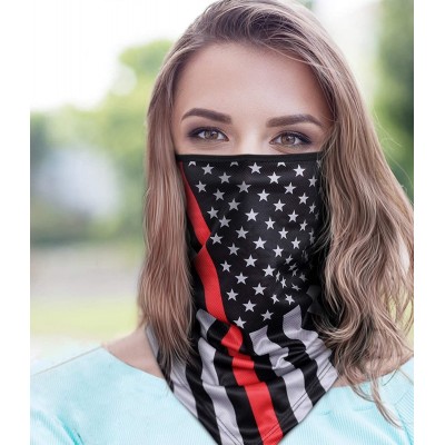 Balaclavas American Flag Face Scarf Balaclava - 01black/Fredyellow/Fgraywhite/Fblackred - CC1992GOGET $18.84