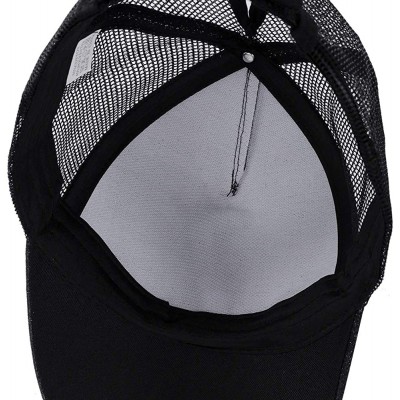 Sun Hats Ponytail Baseball Glitter Ponycaps Adjustable - CU18R3OCH5C $18.22