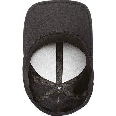 Baseball Caps Flexfit Delta 180 Ballcap - Seamless- Lightweight- Water Resistant Cap w/Hat Liner - Black - CV18GUS9L5C $17.50