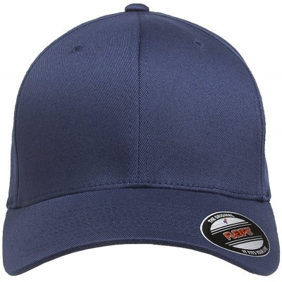 Baseball Caps Unisex Wooly Combed Twill Cap - 6277 - Navy - CD184EXRHUY $17.39