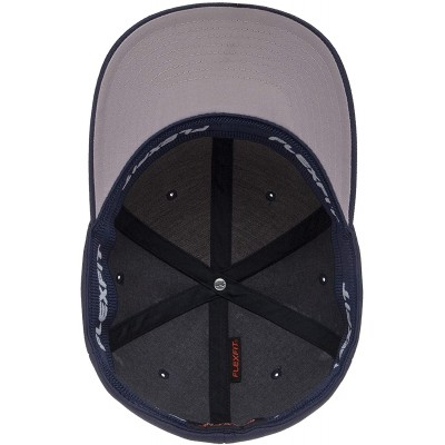 Baseball Caps Unisex Wooly Combed Twill Cap - 6277 - Navy - CD184EXRHUY $17.39