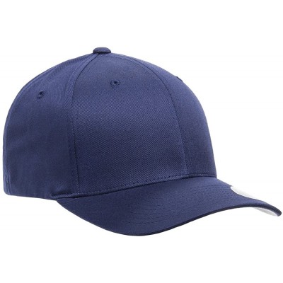 Baseball Caps Unisex Wooly Combed Twill Cap - 6277 - Navy - CD184EXRHUY $17.39