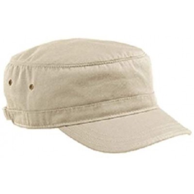 Baseball Caps 100% Organic Cotton Twill Adjustable Corps Hat - Stone - CI188SNLH4T $17.21