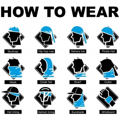 Balaclavas Summer Neck Gaiter Face Scarf Mask/Face Cover UV Protection for Cycling Fishing Running Hiking - CL1983Z0NKY $12.17