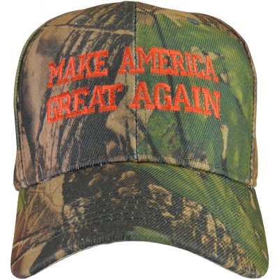 Baseball Caps Donald Trump Make America Great Again Hats Embroidered 10-000+ Sold - Hunter - CN12EJG0J2V $11.58