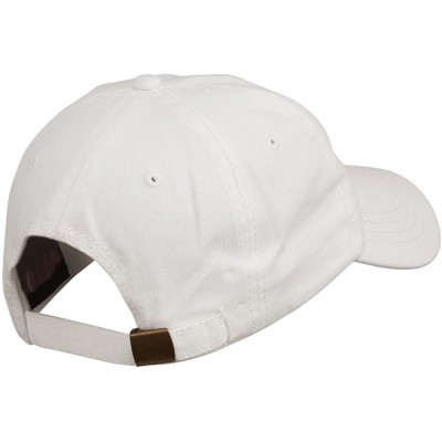 Baseball Caps Vietnam Veteran Embroidered Pigment Dyed Brass Buckle Cap - White - CM11P5I7EFX $25.80