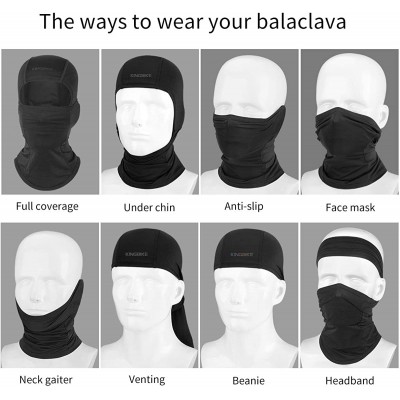 Balaclavas Balaclava Face Mask Multifunction UV Protection UPF50++- Neck Gaiter-Bandana-Headwear-Advanced Fabric - CM18R6TNT5...