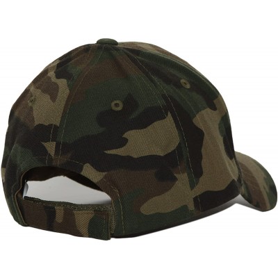 Baseball Caps Hat - Adjustable Men's Cap Funny - Camo - CF18I2N43LT $23.01