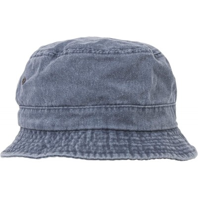 Sun Hats Washed Hats- Royal Medium/Large - Navy - C311R4KG2P3 $23.68