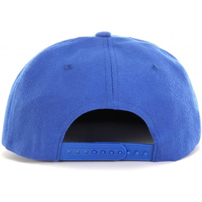 Baseball Caps Bricky Blocks Video Game Snapback Kit Blue - CL184XMM0K7 $14.47