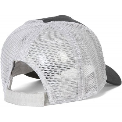 Baseball Caps Jersey Knit Five Panel Pro Style Mesh Back Caps - Black/Grey - CD11CNWOG55 $14.49