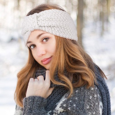 Cold Weather Headbands Headbands Knitted Warmers Suitable - Multicolored a - CL18M7CCLUW $10.93