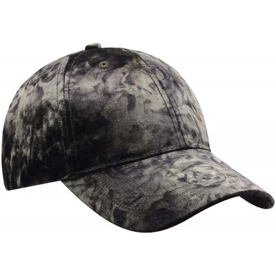 Baseball Caps Womens Floral Ball Cap - Rose Grey - C918I2Q4A4C $15.93