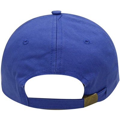 Baseball Caps Fall Leaves Cotton Baseball Dad Caps - Multi Colors - Royal - CB18IZ4HKER $14.49