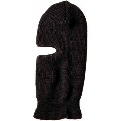 Balaclavas Men's Artic Acrylic Facemask - Black - CS114LQPUZ1 $11.88