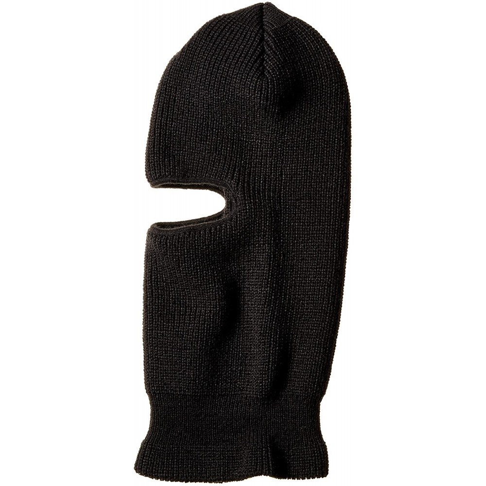 Balaclavas Men's Artic Acrylic Facemask - Black - CS114LQPUZ1 $11.88