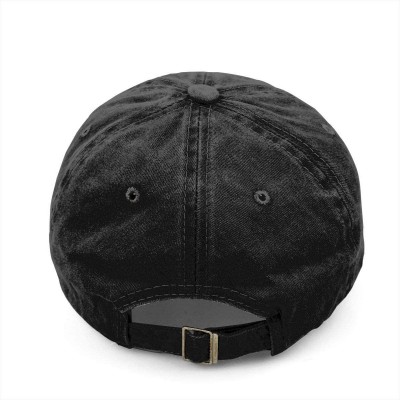 Baseball Caps Unisex Sorta Sweet Sorta Savage Denim Hat Adjustable Washed Dyed Cotton Dad Baseball Caps - Black 1 - CT18NK0RI...