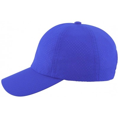 Baseball Caps Baseball Cap Hat-Running Golf Caps Sports Sun Hats Quick Dry Lightweight Ultra Thin - Blue 1 - CY12LON1Q4H $9.59