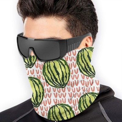 Balaclavas Neck Gaiter Headwear Face Sun Mask Magic Scarf Bandana Balaclava - Watermelon - CA1979N2EQI $13.75