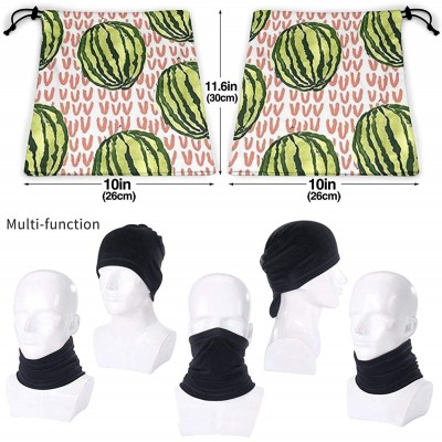 Balaclavas Neck Gaiter Headwear Face Sun Mask Magic Scarf Bandana Balaclava - Watermelon - CA1979N2EQI $13.75