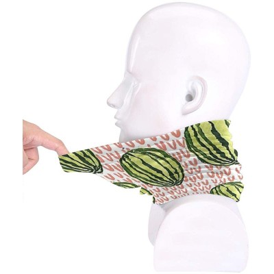 Balaclavas Neck Gaiter Headwear Face Sun Mask Magic Scarf Bandana Balaclava - Watermelon - CA1979N2EQI $13.75