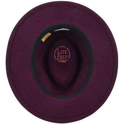 Fedoras Robin Litefelt Fedora - Wine - CW12M36OKXD $48.05